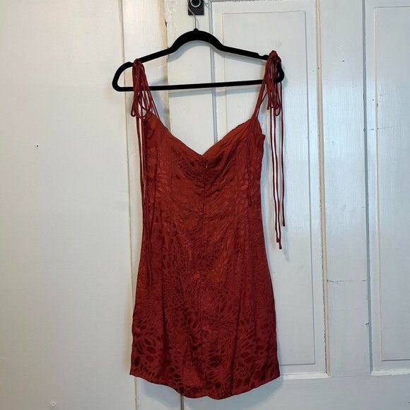 Women's Orange Dress - Picture 1 of 2